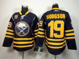 Buffalo Sabres 19# Cody Hodgson dark blue NHL hockey Jerseys