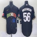 2023 World Cup Mexico #56 Randy Arozarena black majestic baseball jerseys 28