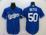 Nike Los Angeles Dodgers Mookie Betts blue majestic baseball Jersey