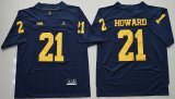 Jordan Brand Michigan Wolverines Desmond Howard 21 College Football Limited Jersey - Navy Blue