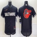 Nike Baltimore Orioles blank black Flexbase Authentic Collection Jersey city version-BD 05