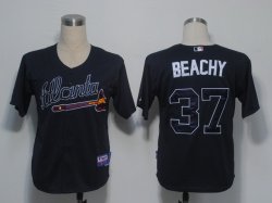 MLB Jerseys Atlanta Braves 37 Beachy Blue