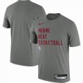 Miami Heat gray NBA T-Shirts