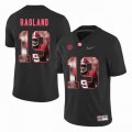 Custom Alabama Crimson Tide #19 Reggie Ragland black College Color Rush Limited Jerseys