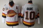 2011 Vancouver Canucks #10 Pavel Bure nhl white Jersey