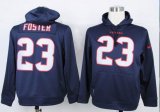 nike Houston Texans Arian Foster 23# blue nfl Hooded Sweatshirt