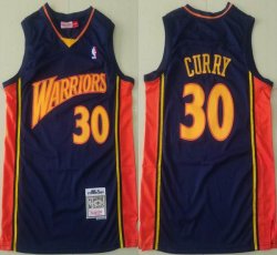 Nike Golden State Warriors #30 Stephen Curry orange NBA basketball Jersey -TY