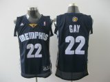 NBA Memphis Grizzlies 22 Rudy Gay blue Jerseys