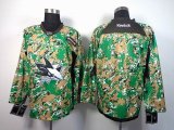 reebok San Jose Sharks blank Green camo NHL Jerseys