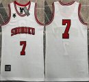 2023 Shohoku Miyagi #7 White Movie Basketball Jersey-XD