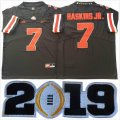 2019 Ohio State Buckeyes #7 Dwayne Haskins Jr black college football jerseys