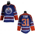 Grant Fuhr #31 Edmonton Oilers Light Blue Jerseys