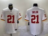 Washington Redskins #21 Sean Taylor Nike white Color Rush Limited Jersey