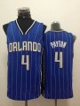 Adidas Orlando Magic #4 Elfrid Payton blue nba basketball jersey