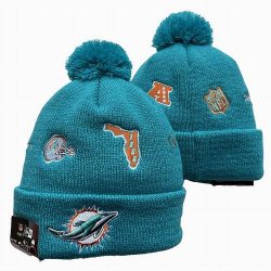 2024 Miami Dolphins green NFL Sports Cuffed Knit Hats 01