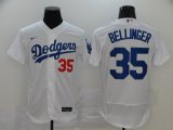 Nike Los Angeles Dodgers 35 Cody Bellinger white Flexbase Authentic Collection Jersey-BD