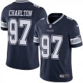 Nike Cowboys #97 Taco Charlton blue Color Rush Limited Jersey