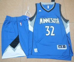 Minnesota Timberwolves #32 Karl-Anthony Towns blur nba basketball suits