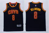 Cleveland Cavaliers #8 Matthew Dellavedova dark blue Swingman nba jerseys