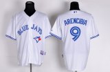 Toronto Blue Jays #9 J.P. Arencibia MLB Jerseys White