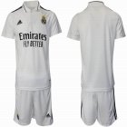 2022-2023 Real Madrid club white soccer jersey home