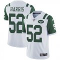 Nike New York Jets #52 David Harris White Color Rush Limited Jersey