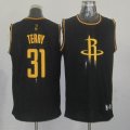 Houston Rockets #31 Terry Black Precious Metals Fashion Stitched NBA Jersey