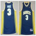 Marquette Golden Eagles #3 Wade dark Blue College American Football Jersey