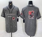 Nike Tampa Bay Buccaneers blank Hemp grey baseball Joint name -BD 03