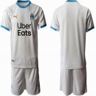 2020-2021 Olympique de Marseille white soccer jerseys home