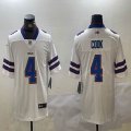 Nike Buffalo Bills #4 James Cook white Color Rush Limited Jersey