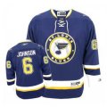 St.Louis Blues 6# JOHNSON Third Jersey