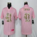 Women Nike Orleans Saints 41 Kamara pink Color Rush Limited Jersey