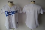 Los Angeles Dodgers Blank White MLB Women Jersey