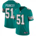 Miami Dolphins #51 Mike Pouncey Nike green Color Rush Limited Jersey