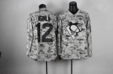 Pittsburgh Penguins #12 Jarome Iginla White camo NHL Jerseys