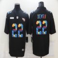 Nike Tennessee Titans #22 Derrick Henry black Color Rush Limited Jersey Rainbow version