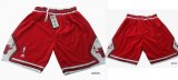 Chicago Bulls red basketball shorts