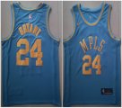 Nike Los Angeles Lakers #24 Kobe Bryant Skyblue basketball jerseys-xd