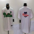 Nike Philadelphia Phillies blank white green majestic baseball jerseys Joint Name 02