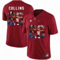 Custom Alabama Crimson Tide #26 Landon Collins Red College Color Rush Limited Jerseys