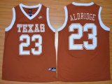 Texas Longhorns LaMarcus Aldridge 23 NCAA Basketball Throwback Jersey - Burnt Orange