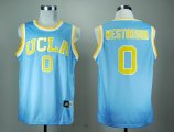 Addidas UCLA Bruins Russell Westbrook 0 Blue College Basketball Jersey