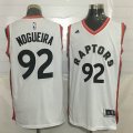 Toronto Raptors #92 Nogueira white Stitched NBA Jerseys