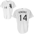 Chicago White Sox Paul Konerko 14# white mlb jersey