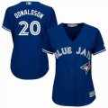 Youth Toronto blue jays #20 Josh Donaldson blue Majestic baseball jerseys