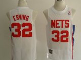 New Jersey Nets ERVING 32 white nba jersey