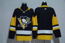 Adidas Pittsburgh Penguins blank black nhl Jersey