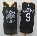 Nike Golden State Warriors Andre Iguodala 9# black basketball jersey