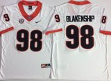 Georgia Bulldogs #98 Rodrigo Blankenship white College Football Color Rush Limited Jersey